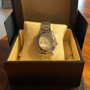 CHOPARD Unique Oval Happy Sport Diamond watch!